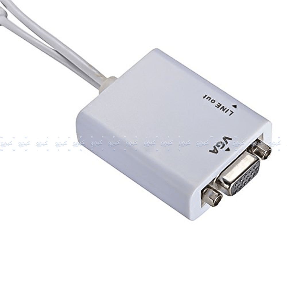2B CV038 Micro To VGA + Audio Converter
