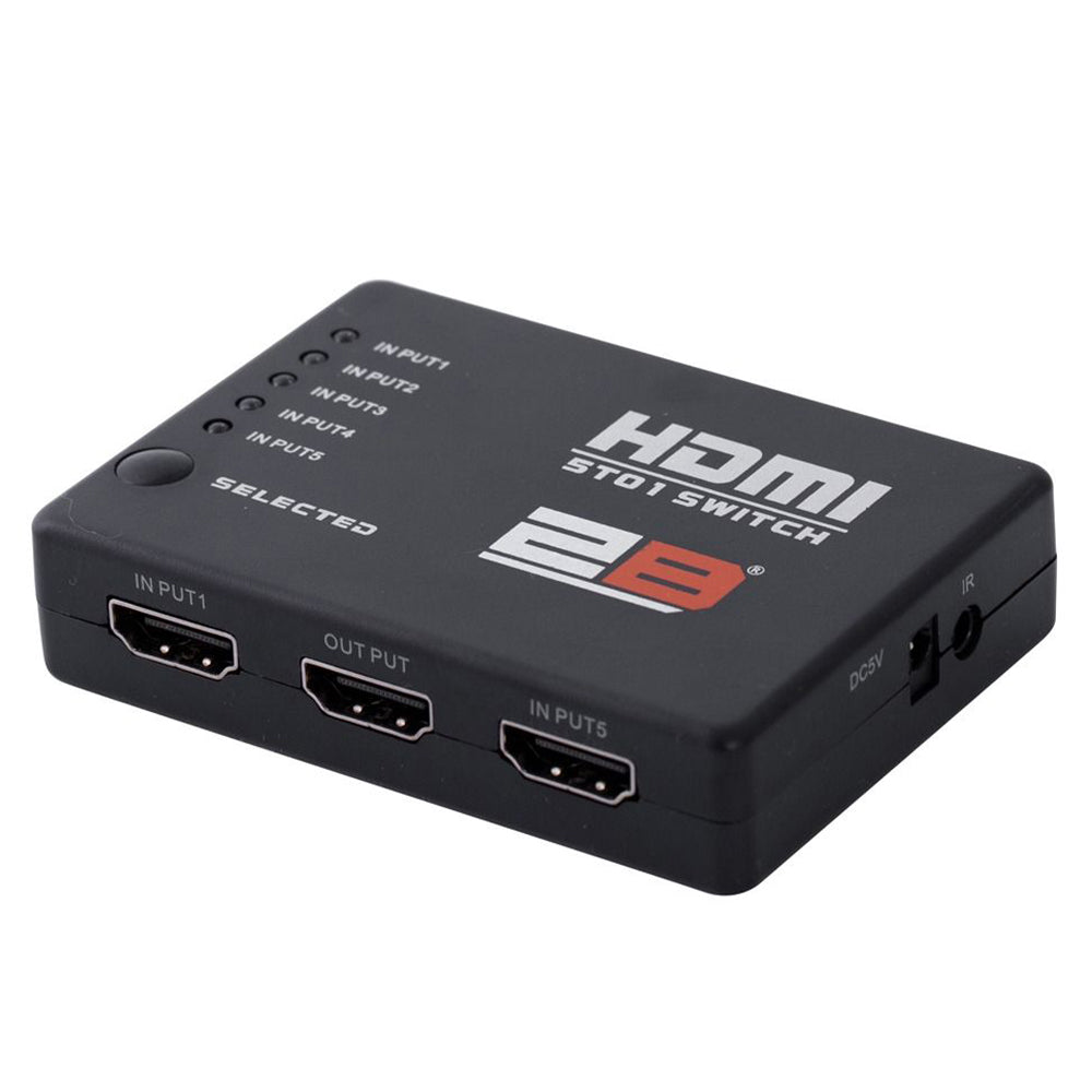 2B CV868 HDMI Switch 5 Ports