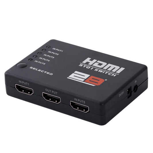 سويتش توبي 5 منافذ CV868 HDMI 