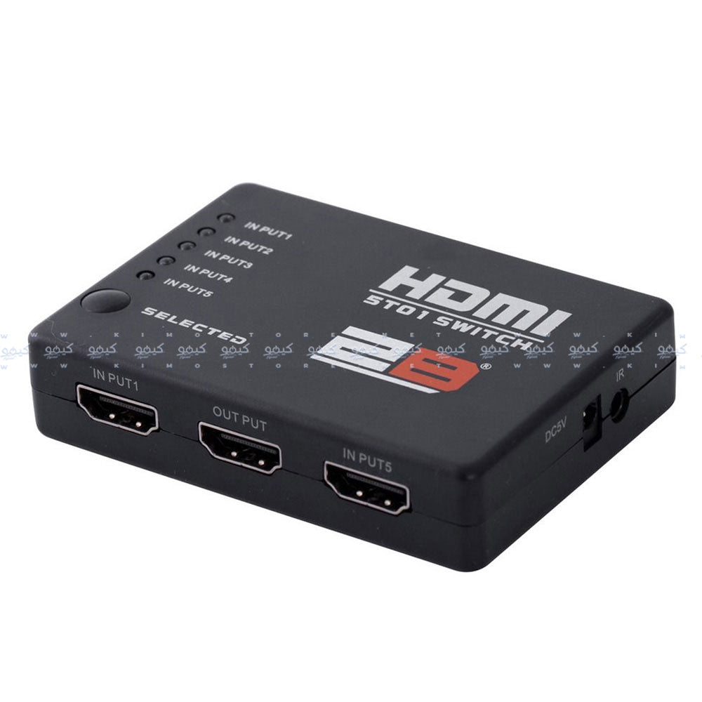 2B CV868 HDMI Switch 5 Ports