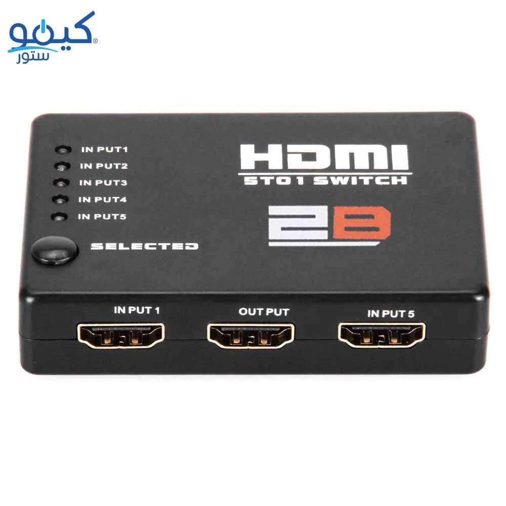 سويتش توبي 5 منافذ CV868 HDMI 