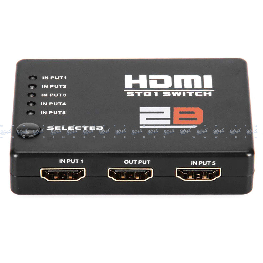 2B CV868 HDMI Switch 5 Ports