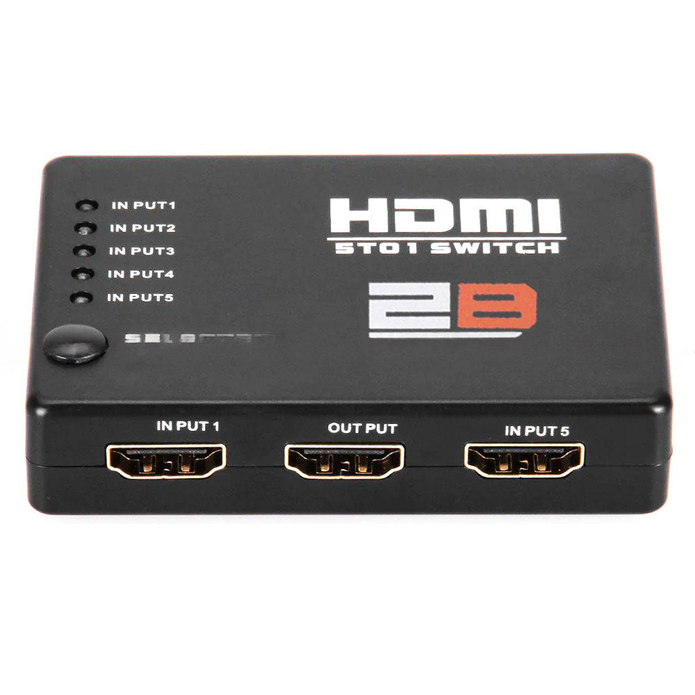 سويتش توبي 5 منافذ CV868 HDMI 