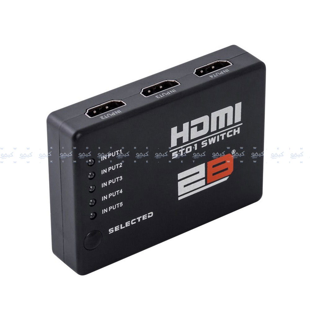 2B CV868 HDMI Switch 5 Ports