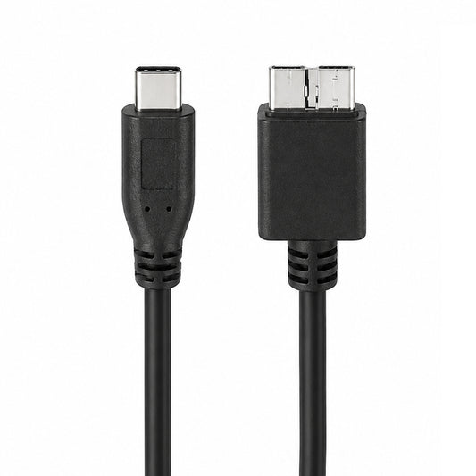 2B DC363 Type-C To Micro USB-B Converter Cable 0.6m - Black