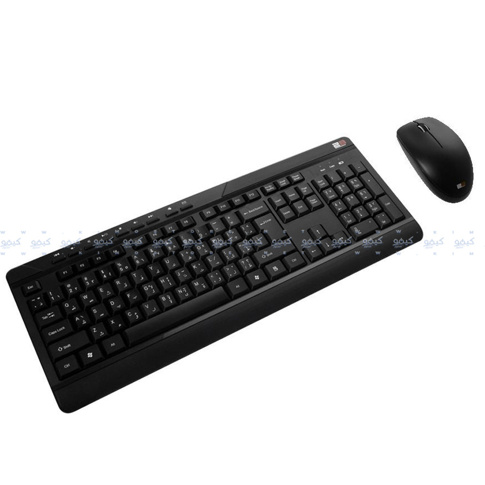 2B KB443 Wireless Keyboard + Mouse Combo 
