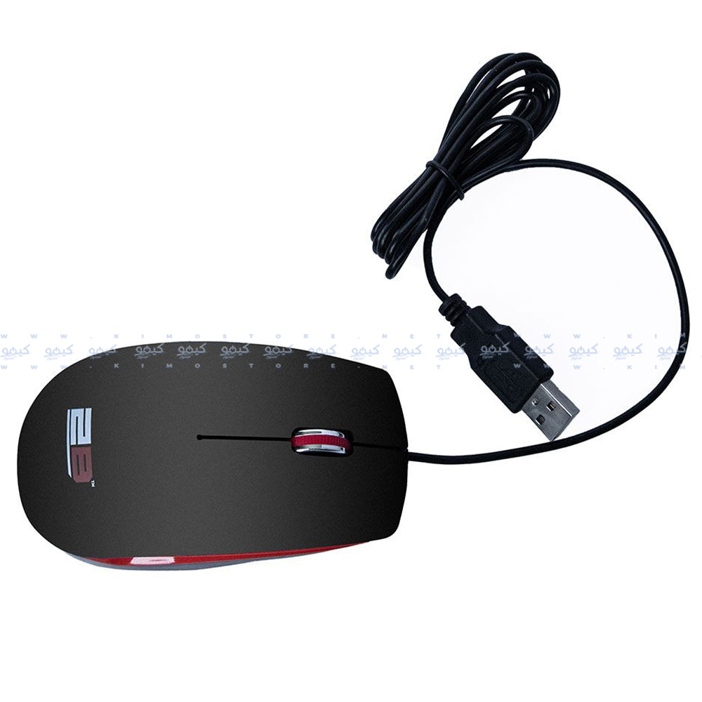 2B MO16R Mouse 1200Dpi - Red