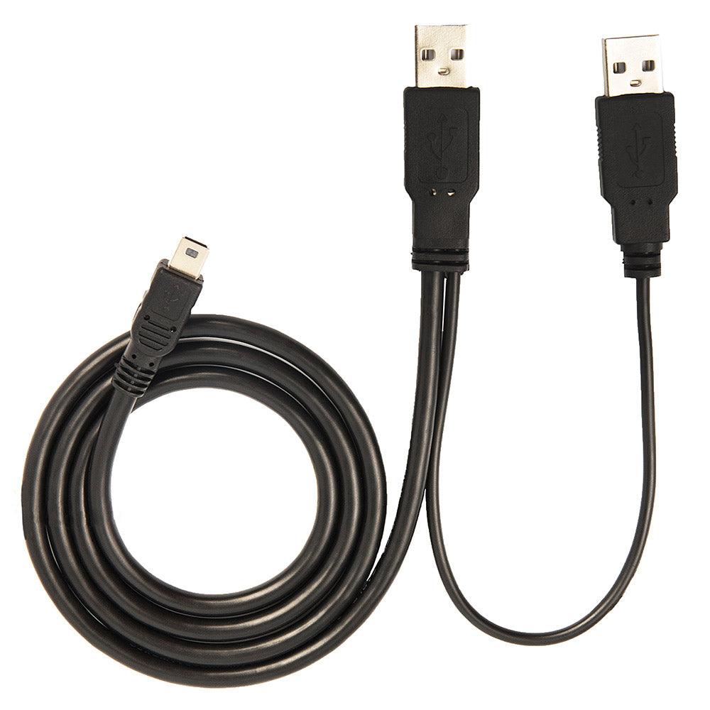 2B DC013 Mini USB To 2 USB Cable