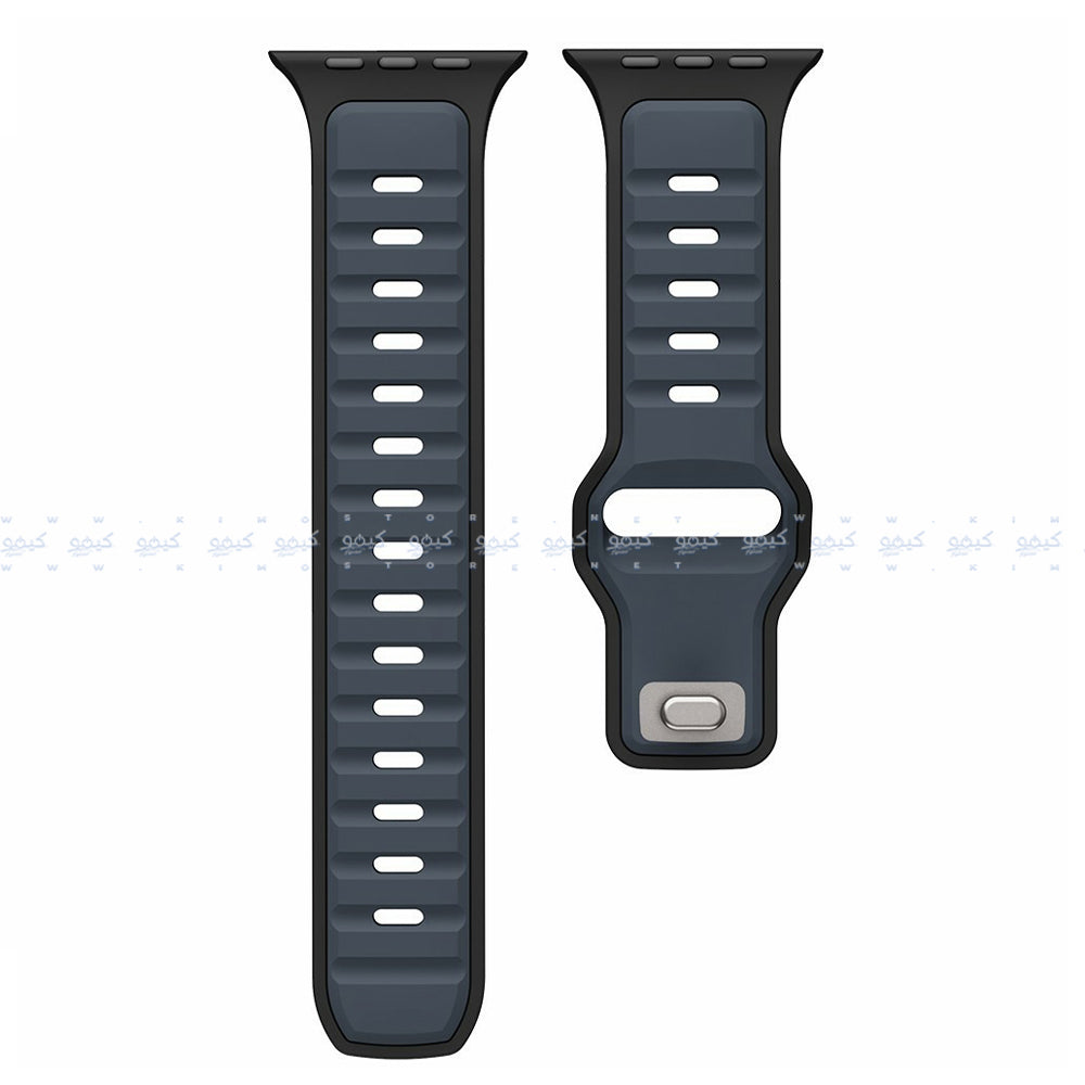 2in1 Silicon Watch Strap (22mm-44mm-45mm-46mm-49mm)