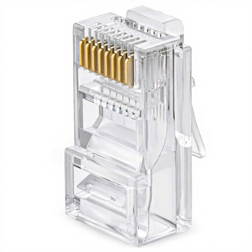 3COM Passthrough Plastic RJ45 Cat6 UTP (100 Pcs)