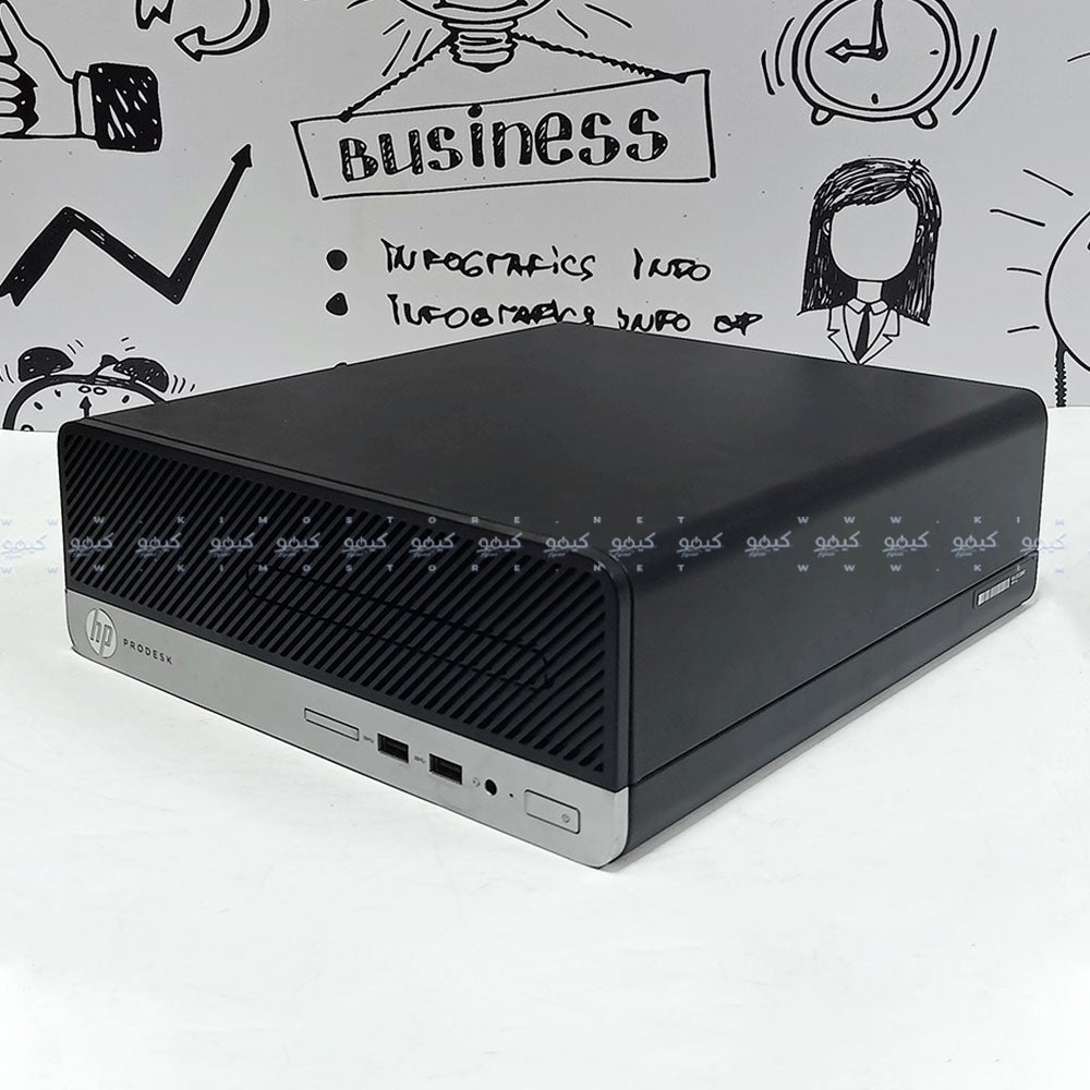 كمبيوتر تاور اتش بى ProDesk 400 G4 SFF (انتل كور i3-7100 - رام 4 جيجابايت DDR4 - انتل HD جرافيكس) استعمال خارج