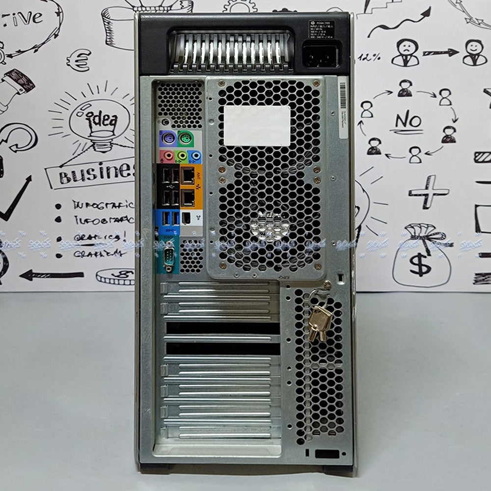 كمبيوتر تاور ورك ستيشن اتش بي Z820 (انتل زيون E5-2690 - رام 32 جيجابايت DDR3 - دي في دي RW) استعمال خارج