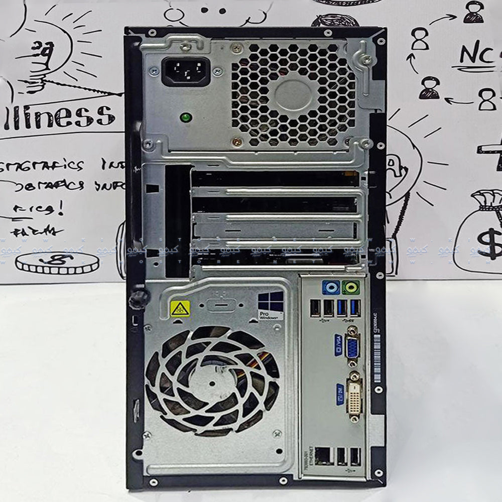 HP 280 G1 Tower PC (Intel Core i5-4570 - 4GB DDR3 - No Hard - Intel HD Graphics - DVD RW) Original Used