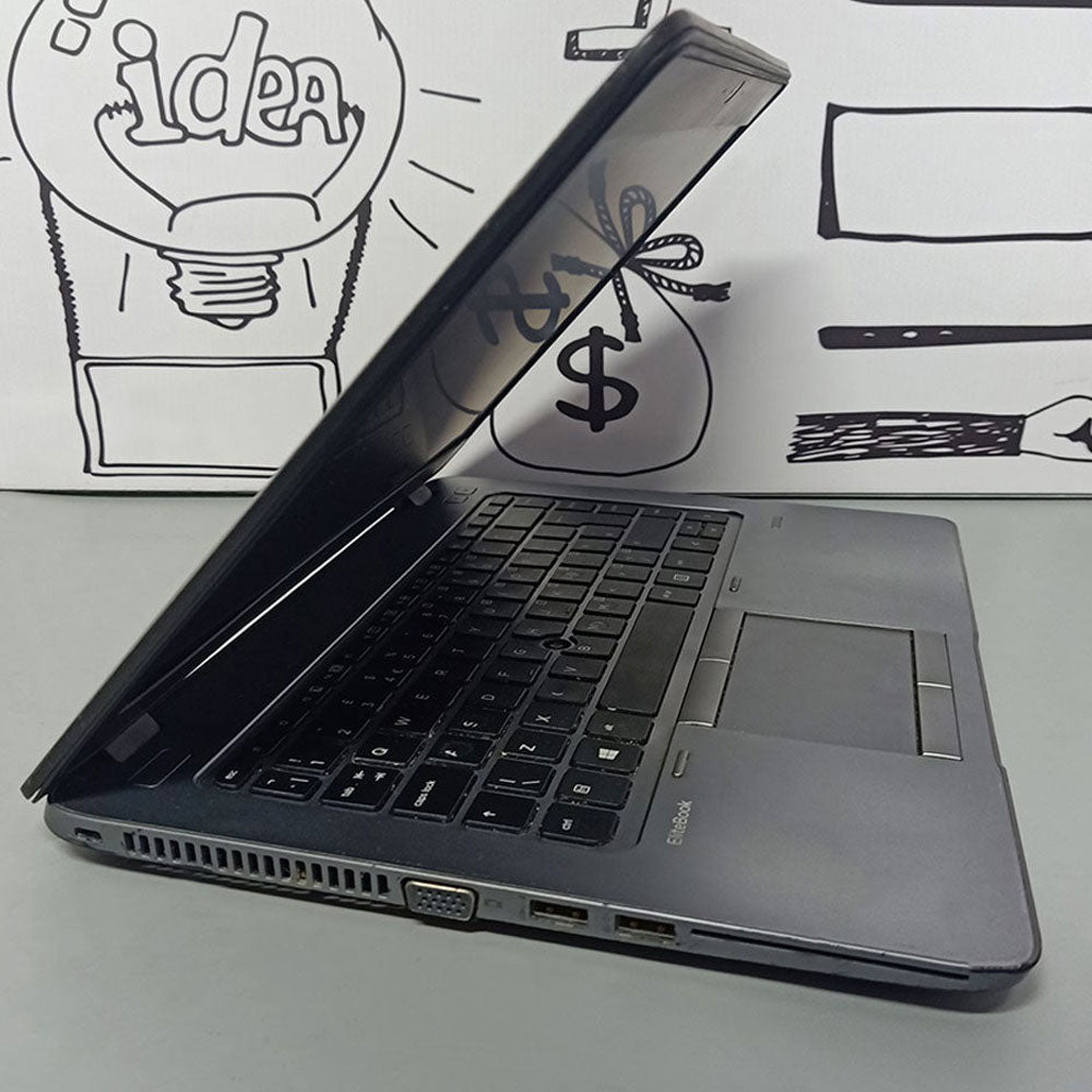 HP EliteBook 745 G2 Laptop (AMD A10-7350B R6 - 8GB DDR3 - SSD 250GB - AMD Radeon R7 1GB - 14.0 Inch HD - Cam) Original Used