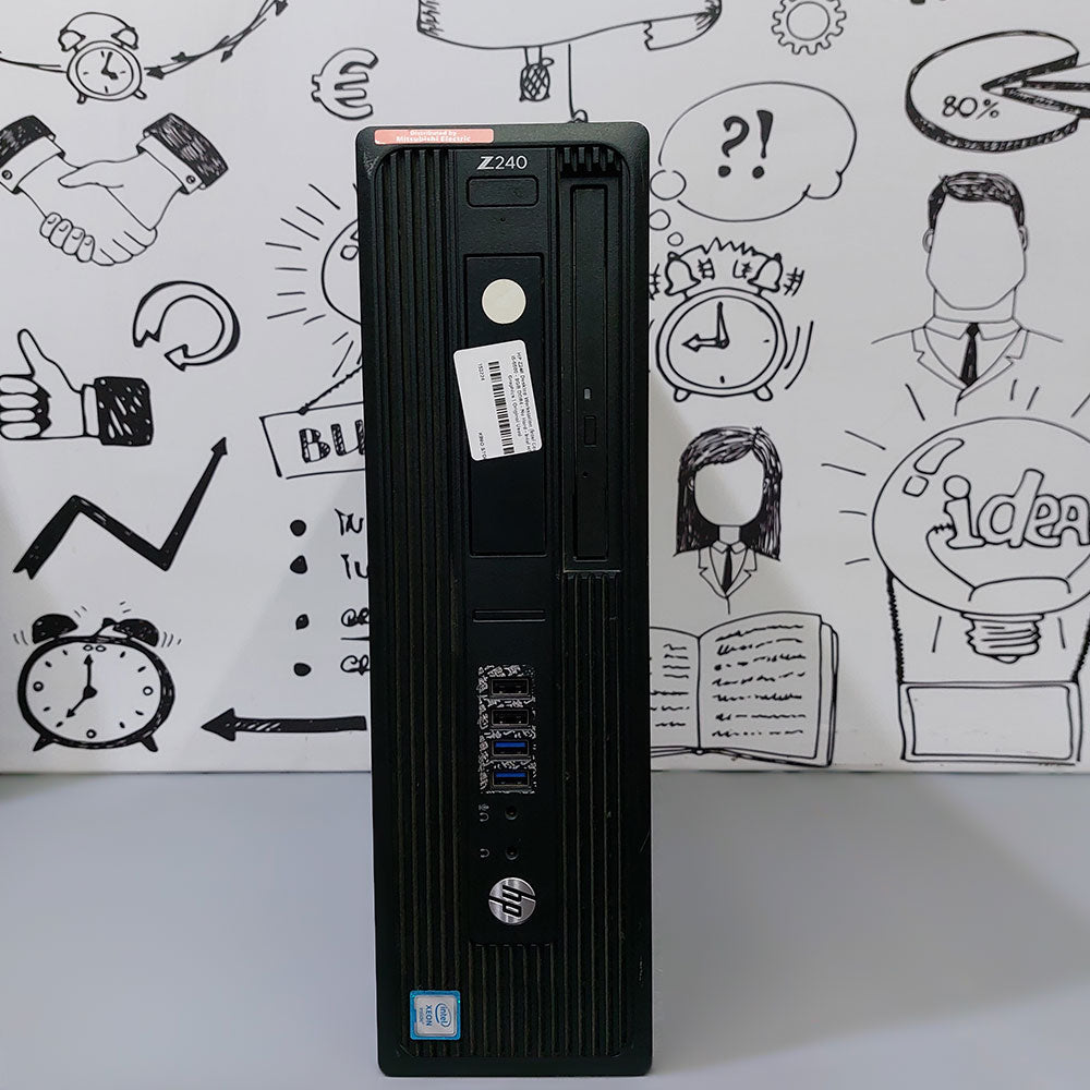 HP Z240 Desktop Workstation (Intel Core i5-6500 - 8GB DDR4 - No Hard - Intel HD Graphics ) Original Used