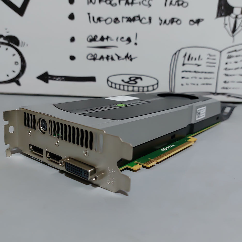 كارت شاشة نيفيديا 6 جيجابايت Quadro 6000 GDDR5 (استعمال خارج)