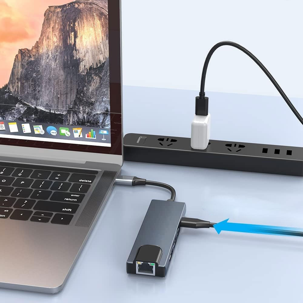 5in1 Type-C 4K HUB Converter