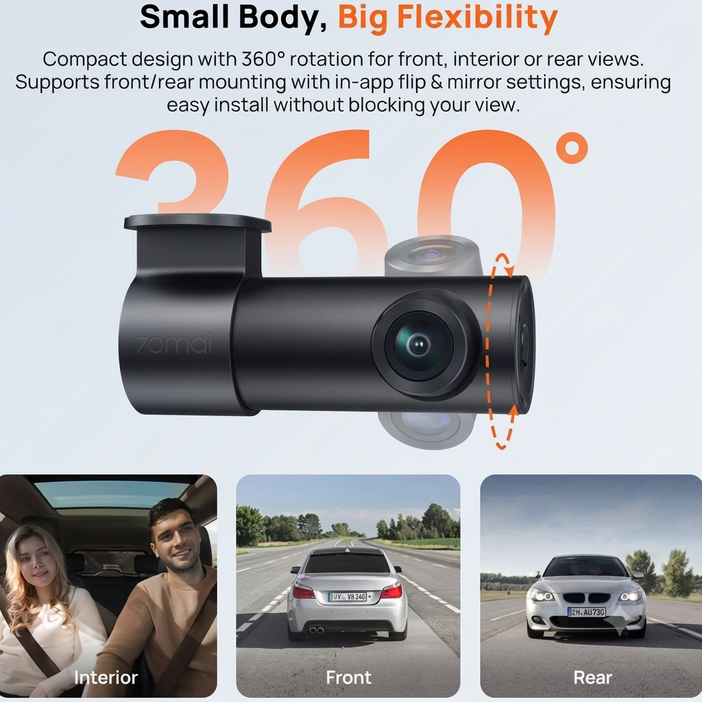 70mai M310 Plus 2K Dash Cam