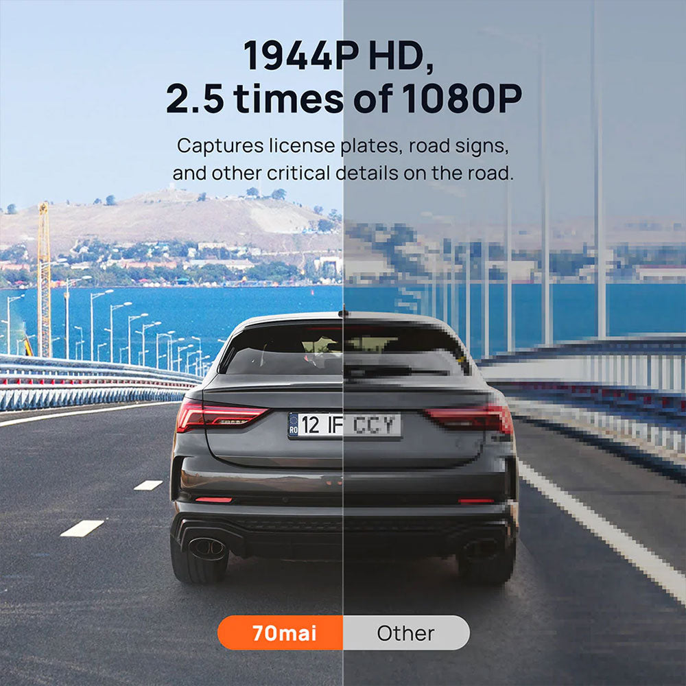 70mai M500 Dash Cam 128GB