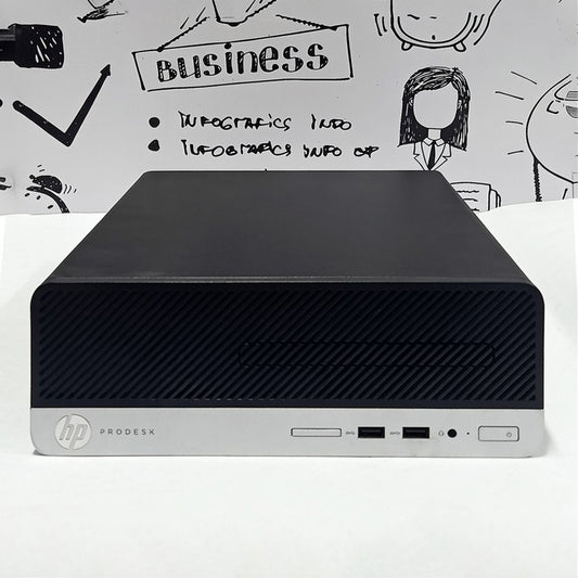 HP ProDesk 400 G4 SFF Desktop PC (Intel Core i3-7100 - 4GB DDR4 - No Hard - Intel HD Graphics) Original Used