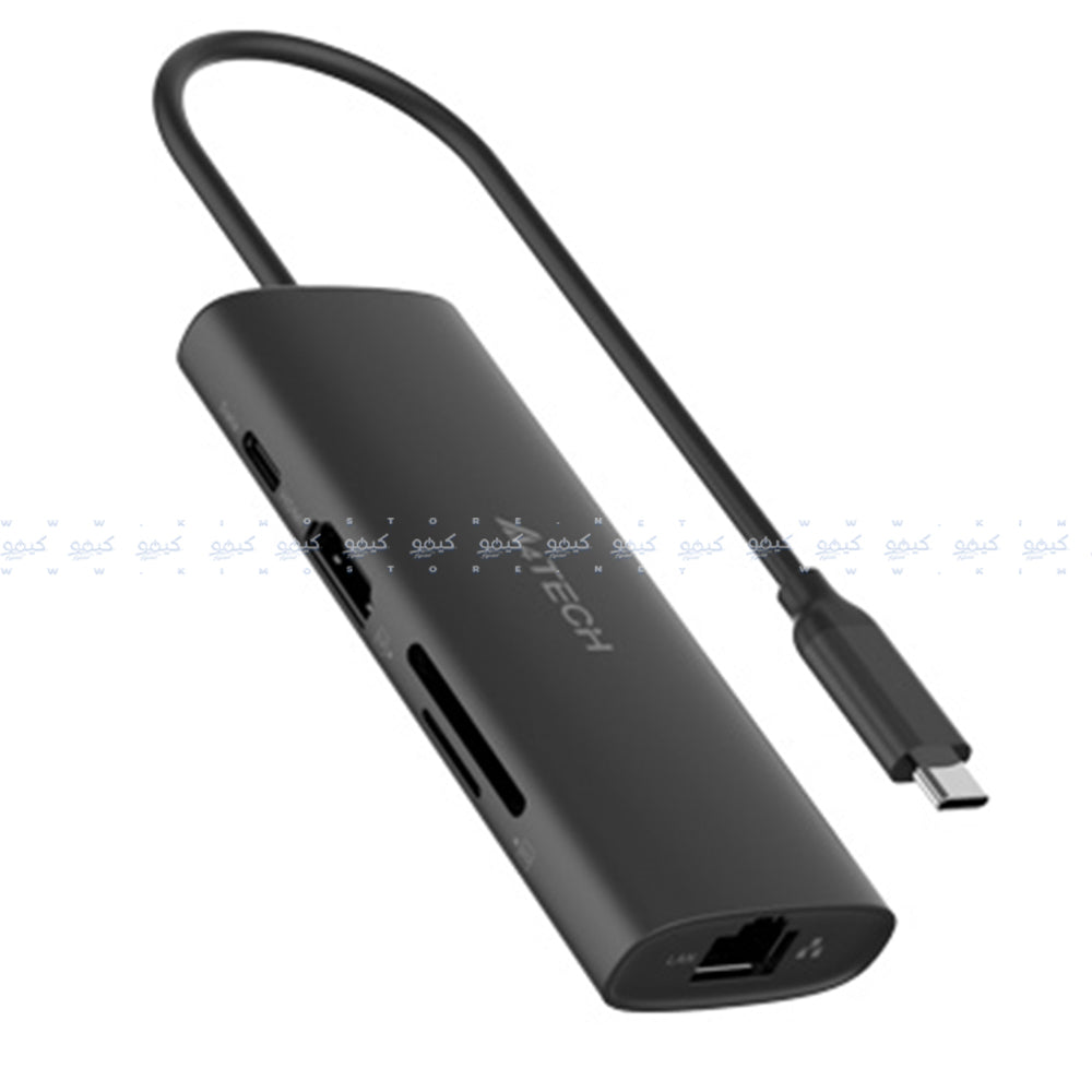 A4Tech DST-80C 8in1 Type-C HUB Converter