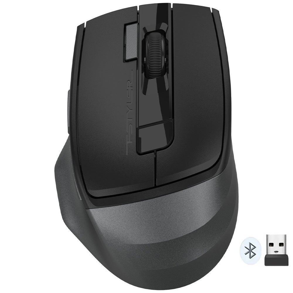 A4Tech FB45CS Air2 Dual Mode Rechargeable Bluetooth Wireless Mouse 2000Dpi - Stone Grey