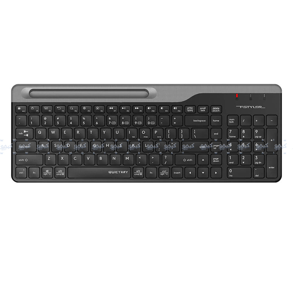 A4Tech Fstyler FBK25 Bluetooth Wireless Keyboard English & Arabic