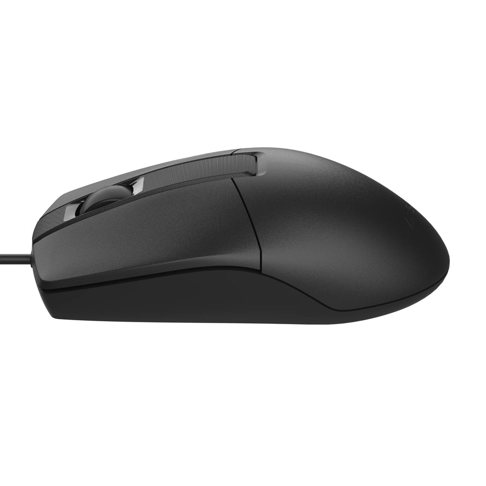 ماوس ايه فور تيك سلكي 1200 نقطة فى البوصة OP-330S - اسود