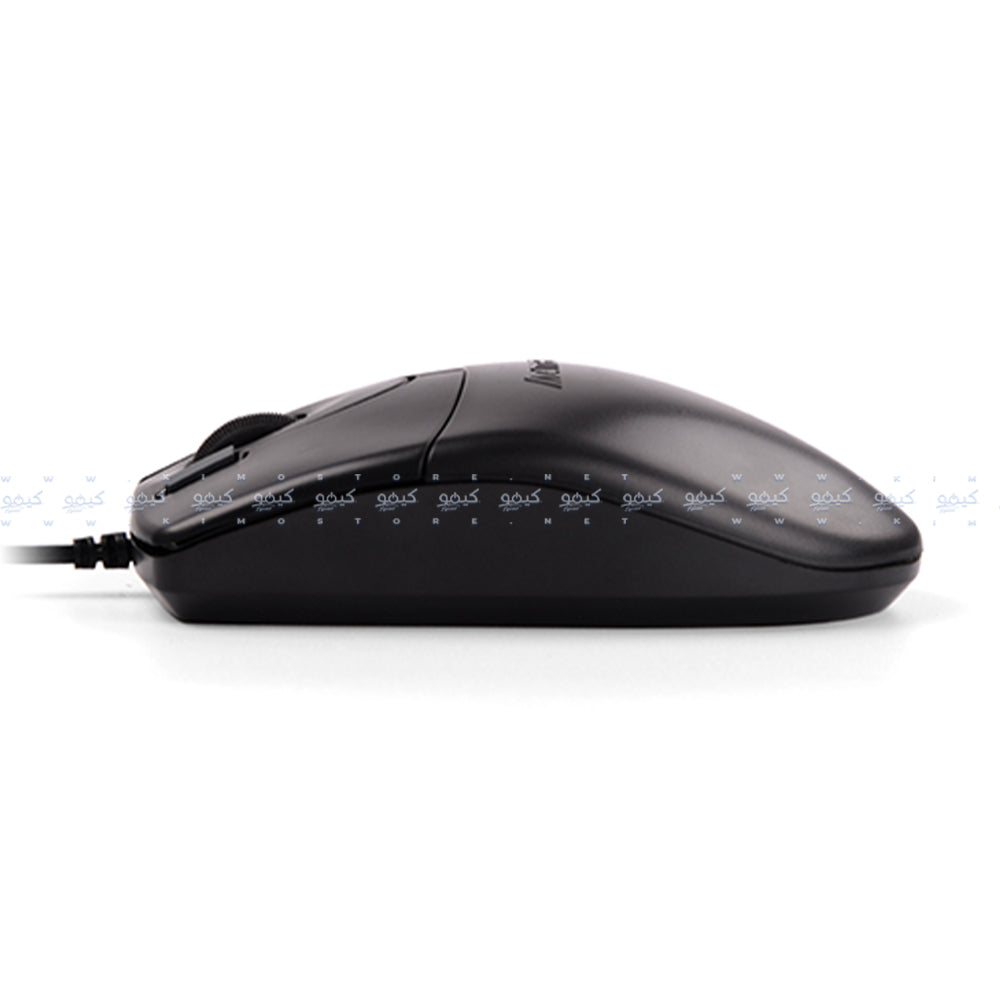 A4Tech OP-620DS Wired Mouse 1200Dpi - Black