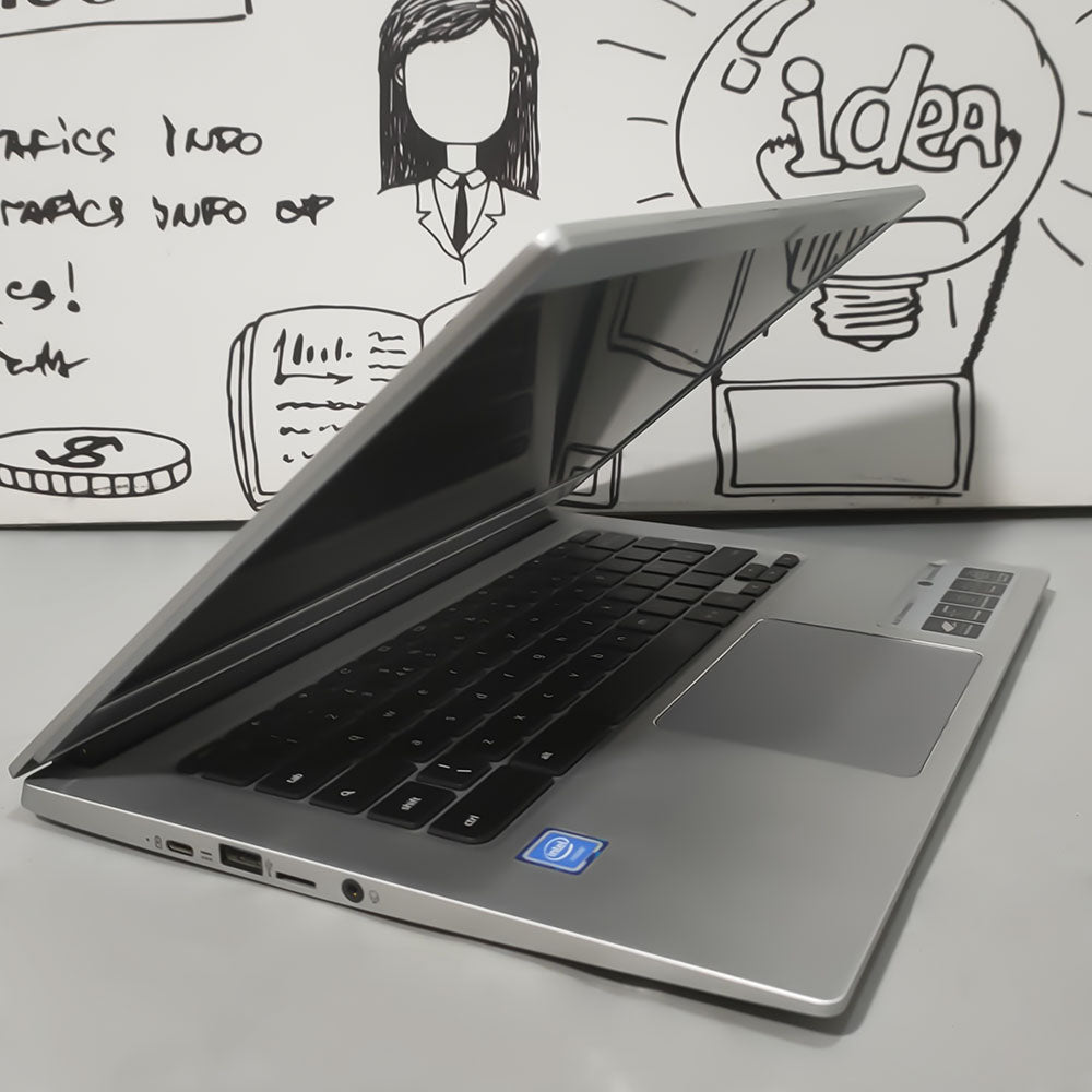 Acer Chromebook 514 Laptop (Intel Celeron N3350 - 4GB DDR4 - eMMC 32GB - Intel HD Graphics - 14 Inch FHD Touchscreen - Cam) Original Used