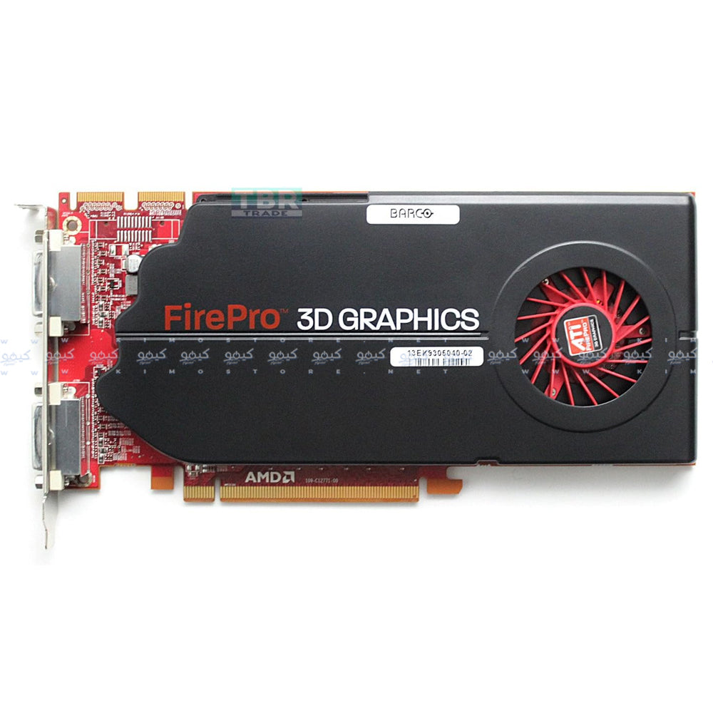 كارت شاشة إى إم دى 1 جيجابايت FirePro Barco MXRT-5450 GDDR5 (استعمال خارج)