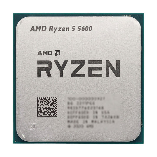 AMD Ryzen 5 5600 Processor (4.4GHz/35MB) 6 Core AM4 Tray (Without Fan)