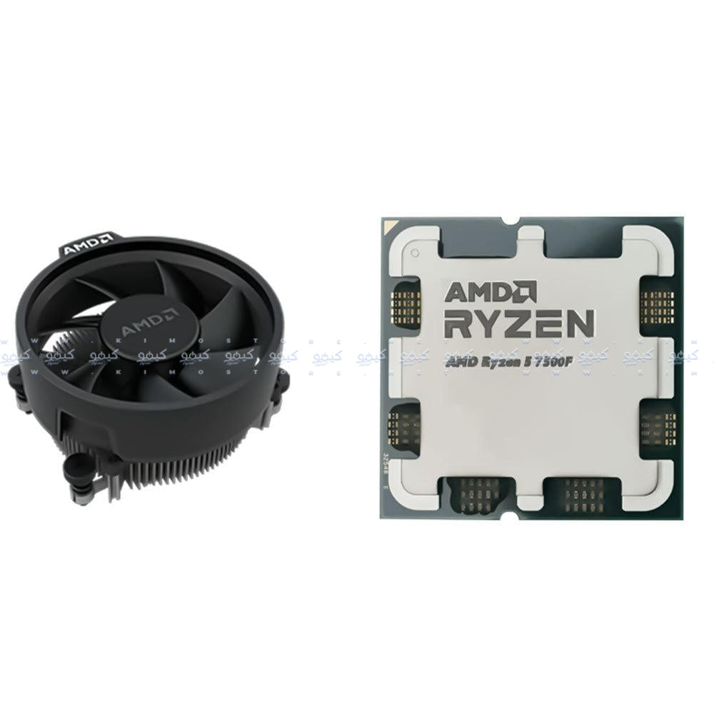 بروسيسور اي ام دي رايزن 5 7500F (5.0 جيجاهرتز/38 ميجابايت كاش) 6 نواة AM5 