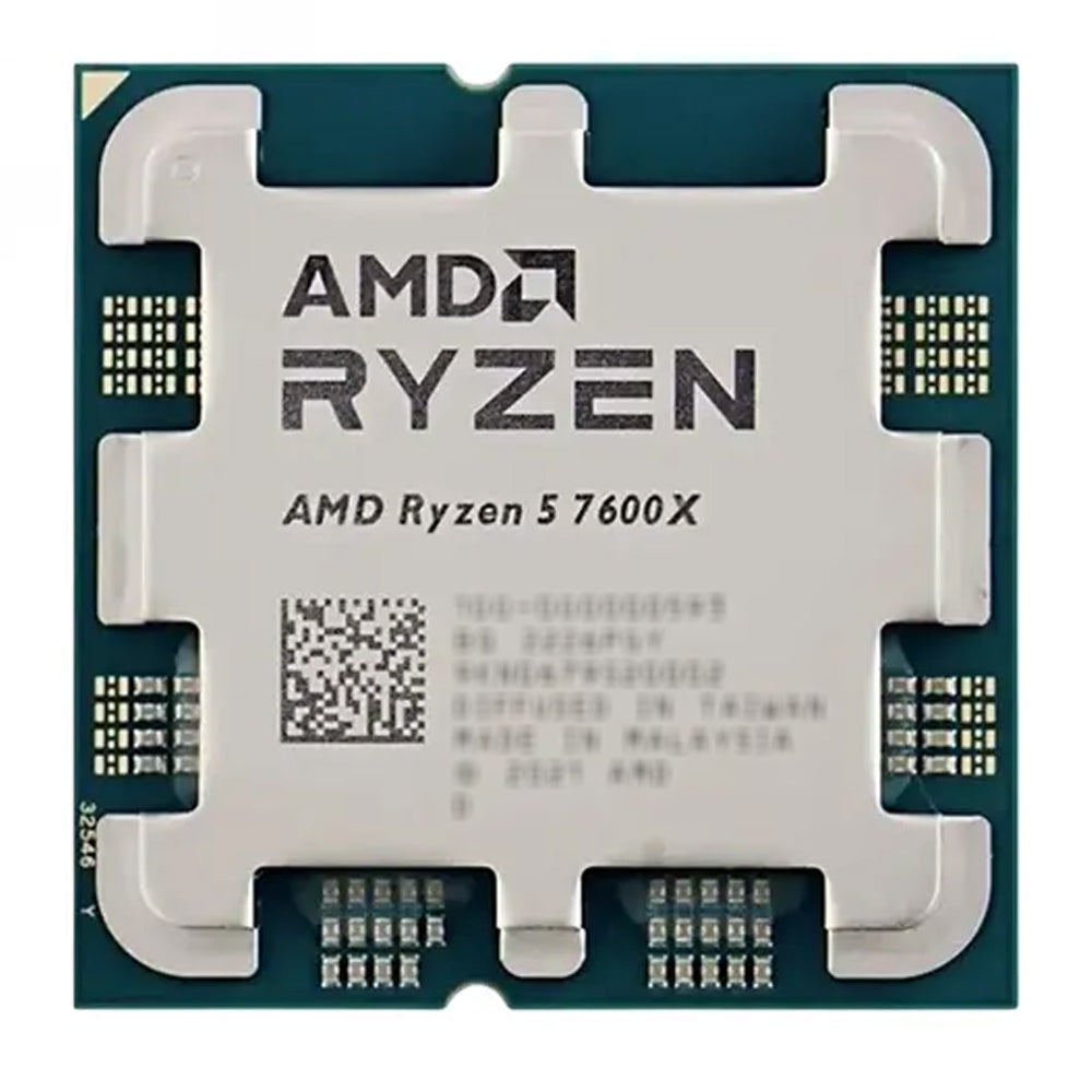 بروسيسور اي ام دي رايزن 5 7600X (5.3 جيجاهرتز/38 ميجابايت كاش) 6 نواة AM5 (بدون علبة)(بدون مروحه)