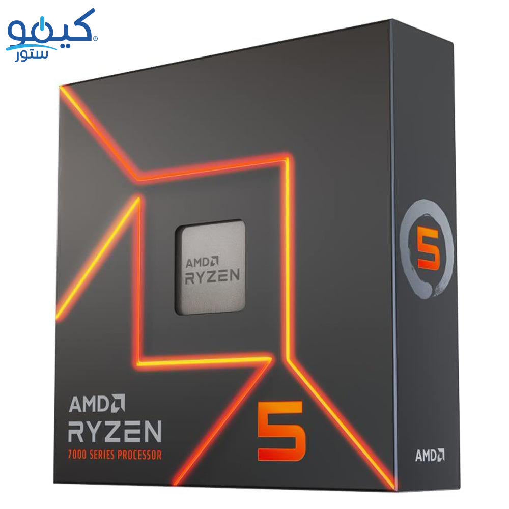 بروسيسور اي ام دي رايزن 5 7600X (5.3 جيجاهرتز/38 ميجابايت كاش) 6 نواة AM5