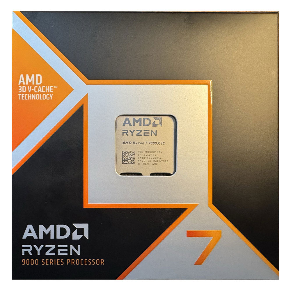 AMD Ryzen 7 9800X3D Processor (5.2GHz104MB) 8 Core 