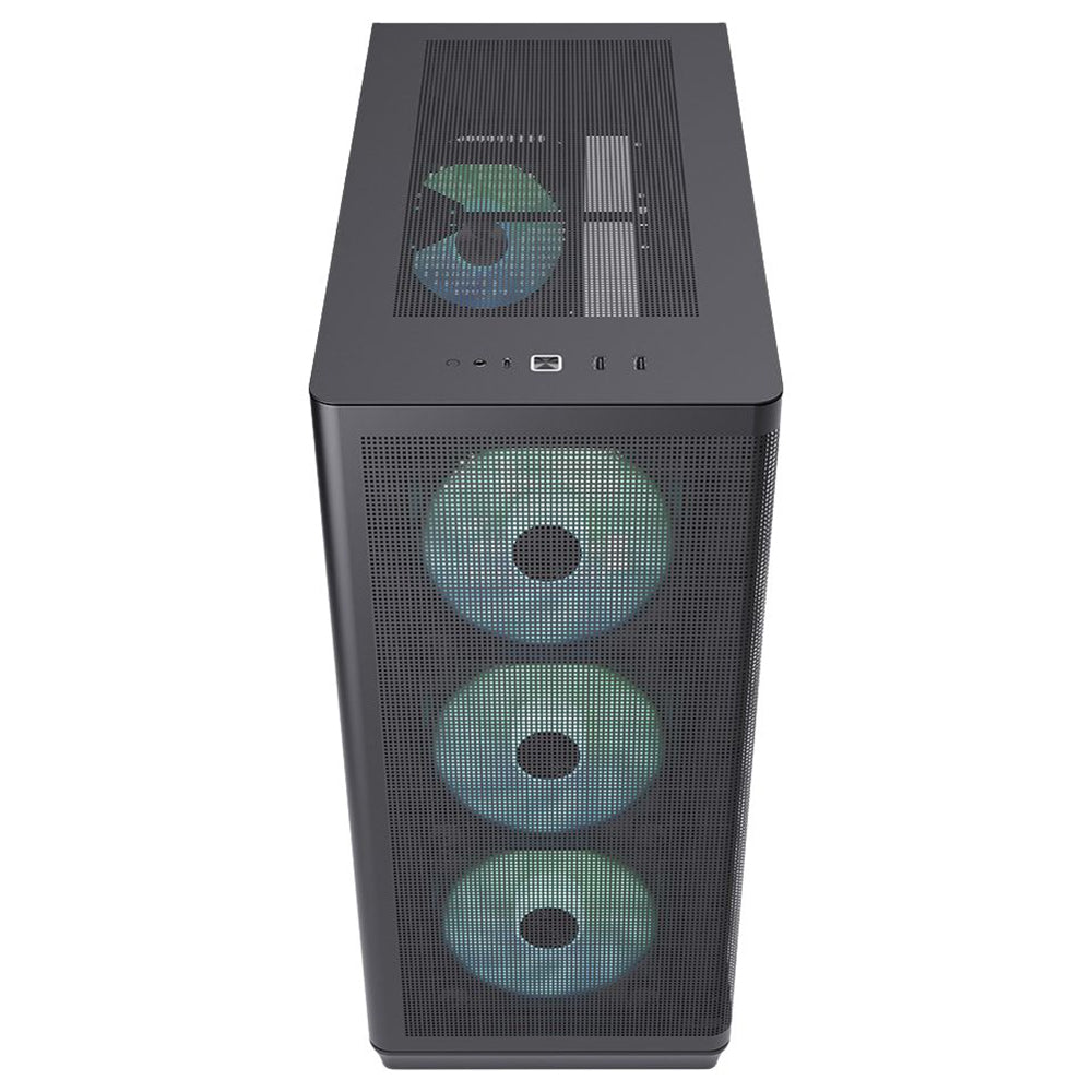 كيس ميد تاور ي بي ان اكس جيمنج C1-R-BK-V1 ARGB