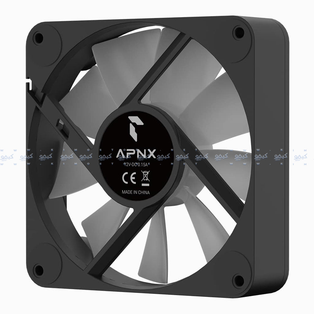APNX FP1-R Triple Case Fan Kit - Black