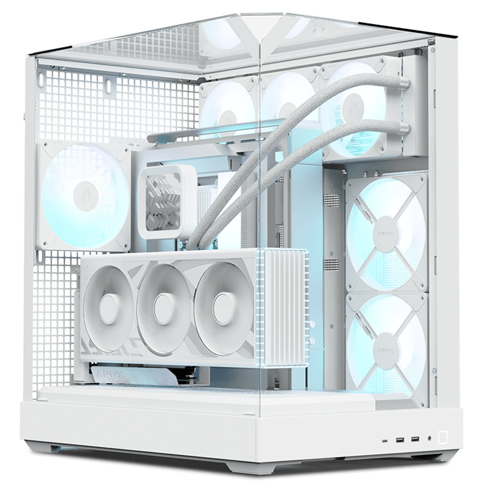APNX V2 ARGB Gaming Mid Tower Case