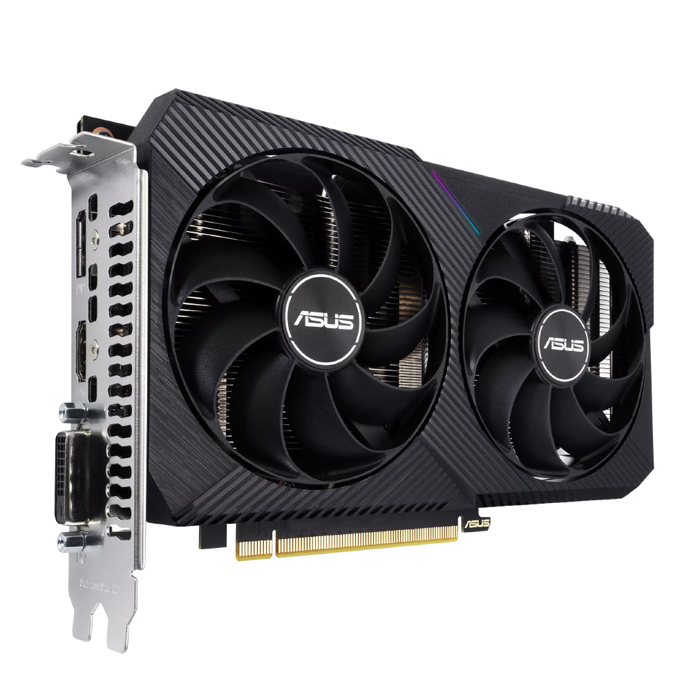 ASUS Dual GeForce RTX 3050 V2 OC 8GB GDDR6 Graphics Card