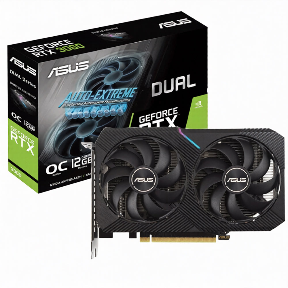 ASUS Dual GeForce RTX 3060 OC 12GB GDDR6 Graphics Card