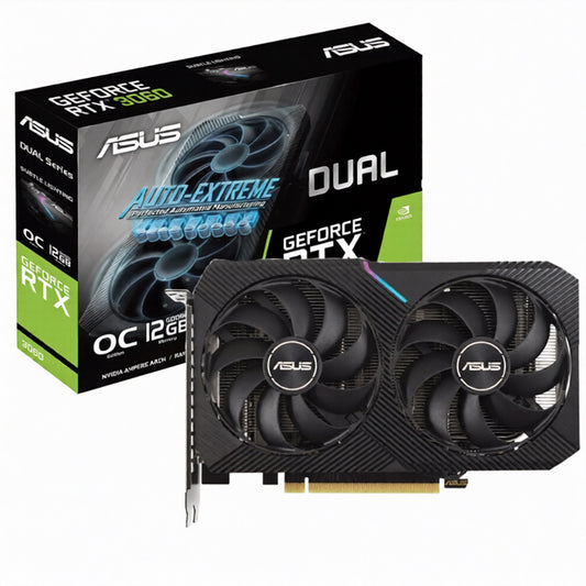 ASUS Dual GeForce RTX 3060 OC 12GB GDDR6 Graphics Card