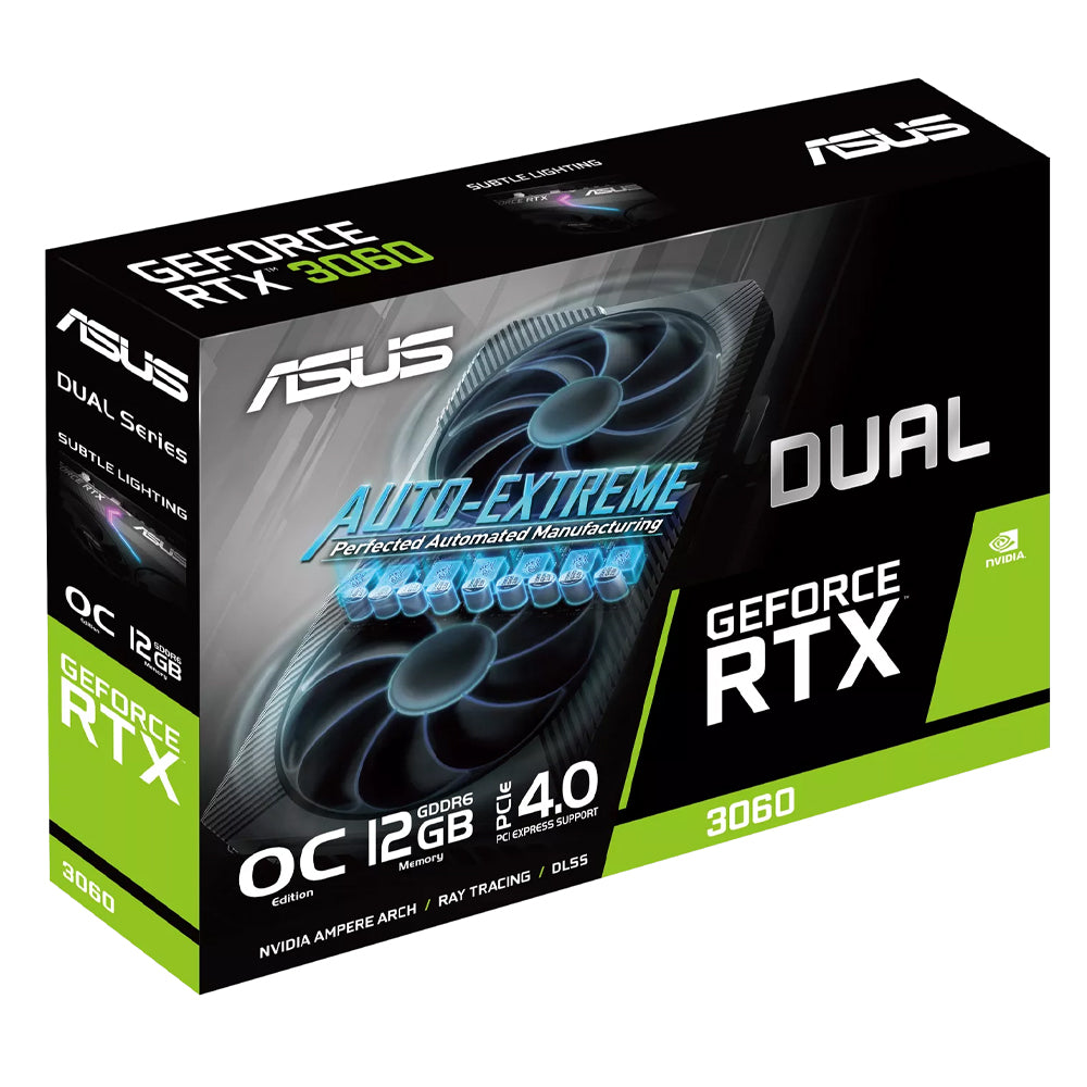 ASUS Dual GeForce RTX 3060 OC 12GB GDDR6 Graphics Card | Kimo