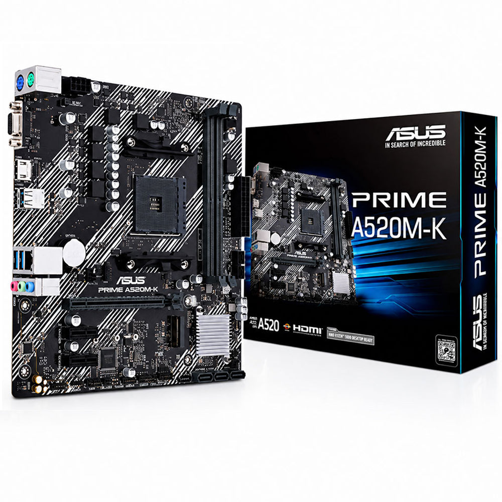 ASUS PRIME A520M-K DDR4 Motherboard AM4
