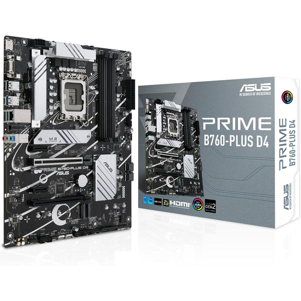 مازر بورد أسوس PRIME B760-PLUS D4 DDR4 سوكيت معالج LGA 1700