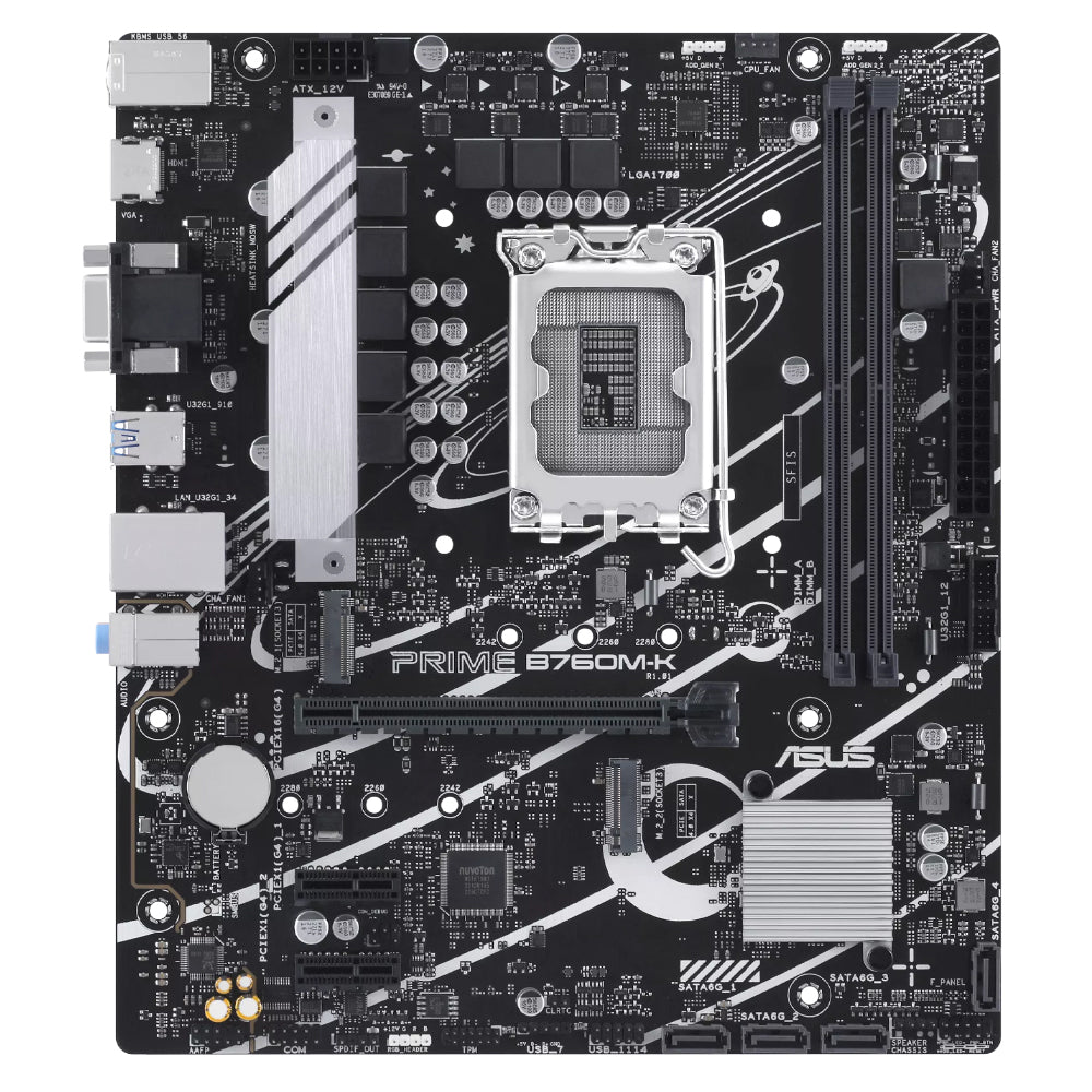 مازر بورد أسوس PRIME B760M-K DDR5 سوكيت معالج LGA 1700