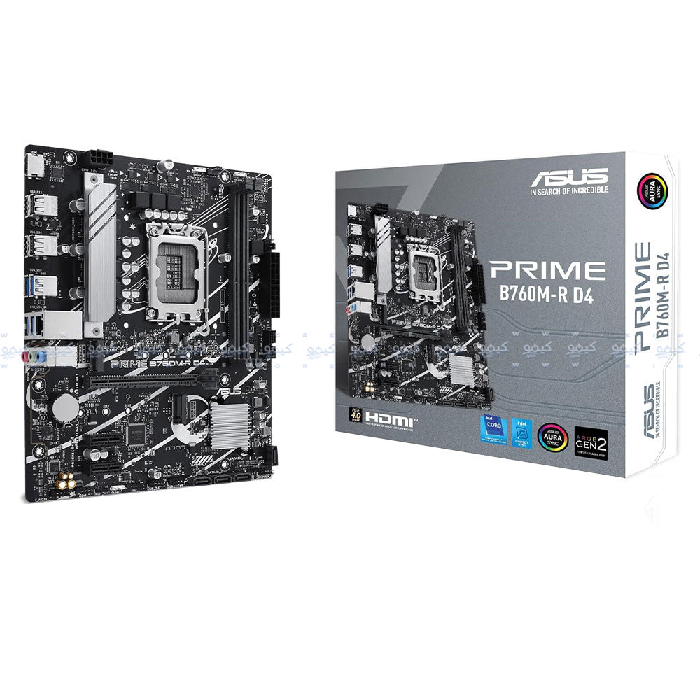 ASUS PRIME B760M-R D4 DDR4 Motherboard LGA 1700