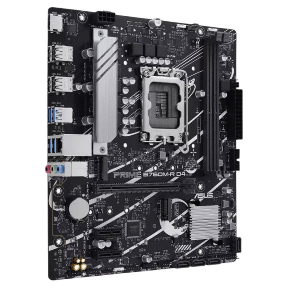 ASUS PRIME B760M-R D4 Motherboard LGA 1700