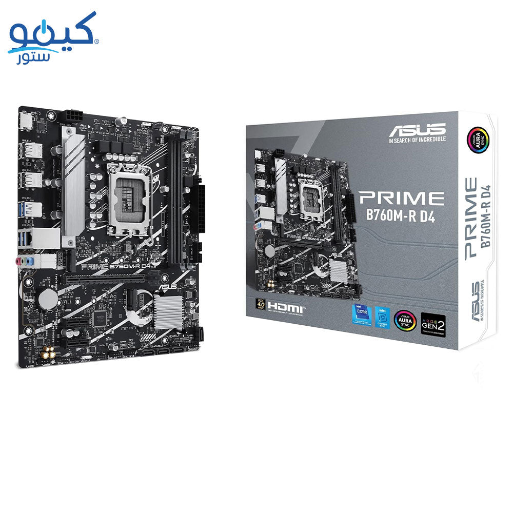 ASUS PRIME B760M-R D4 DDR4 Motherboard LGA 1700