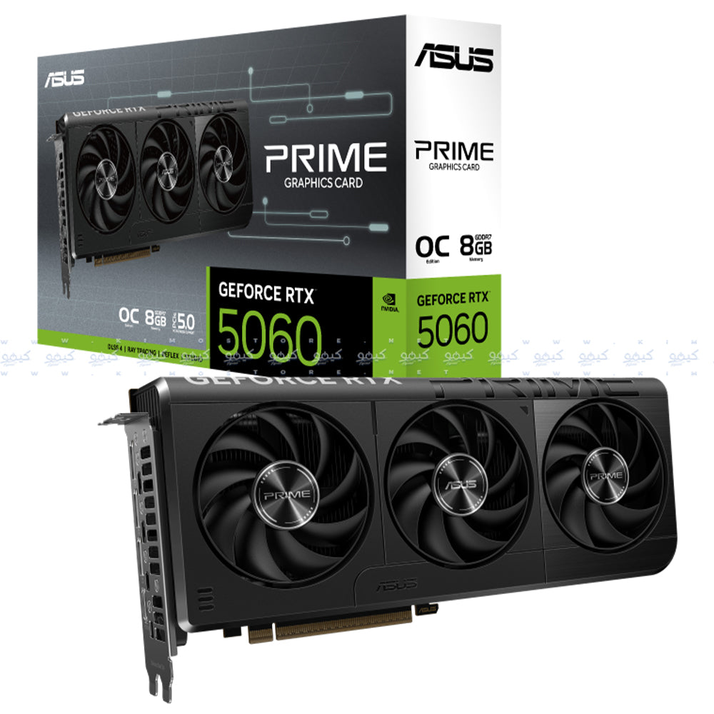 ASUS PRIME GeForce RTX 5060 OC 8GB GDDR7 Graphics Card